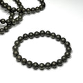Pyrite Crystal Beaded Bracelet: Abundance & Vitality