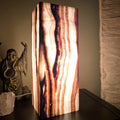 Onyx Table Lamp - 16 Inch Natural Stone Lamp from Mexico
